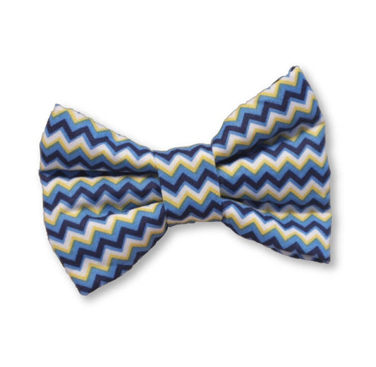 Crazy Chevron Bow - The Paw Pack Goods