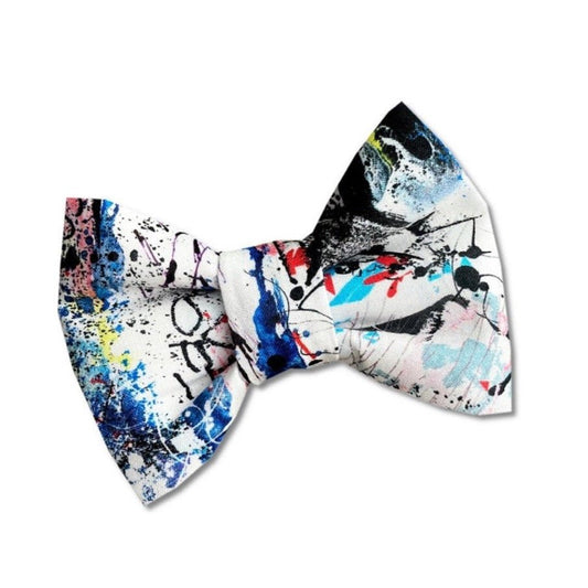 Graffiti Pet Bow - The Paw Pack Goods