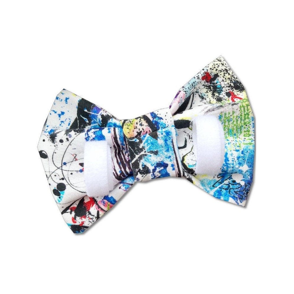 Graffiti Pet Bow - The Paw Pack Goods