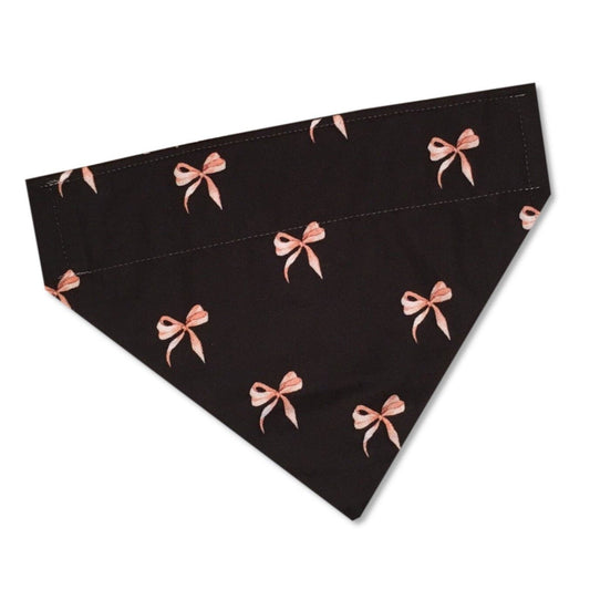 Pretty in Pink Bow Bandana - The Paw Pack Goods